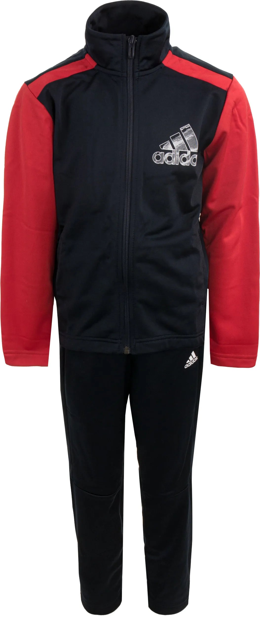 Set sportivo per bambini Adidas Jr Tuta Cb Ts Legend Ink Nero
