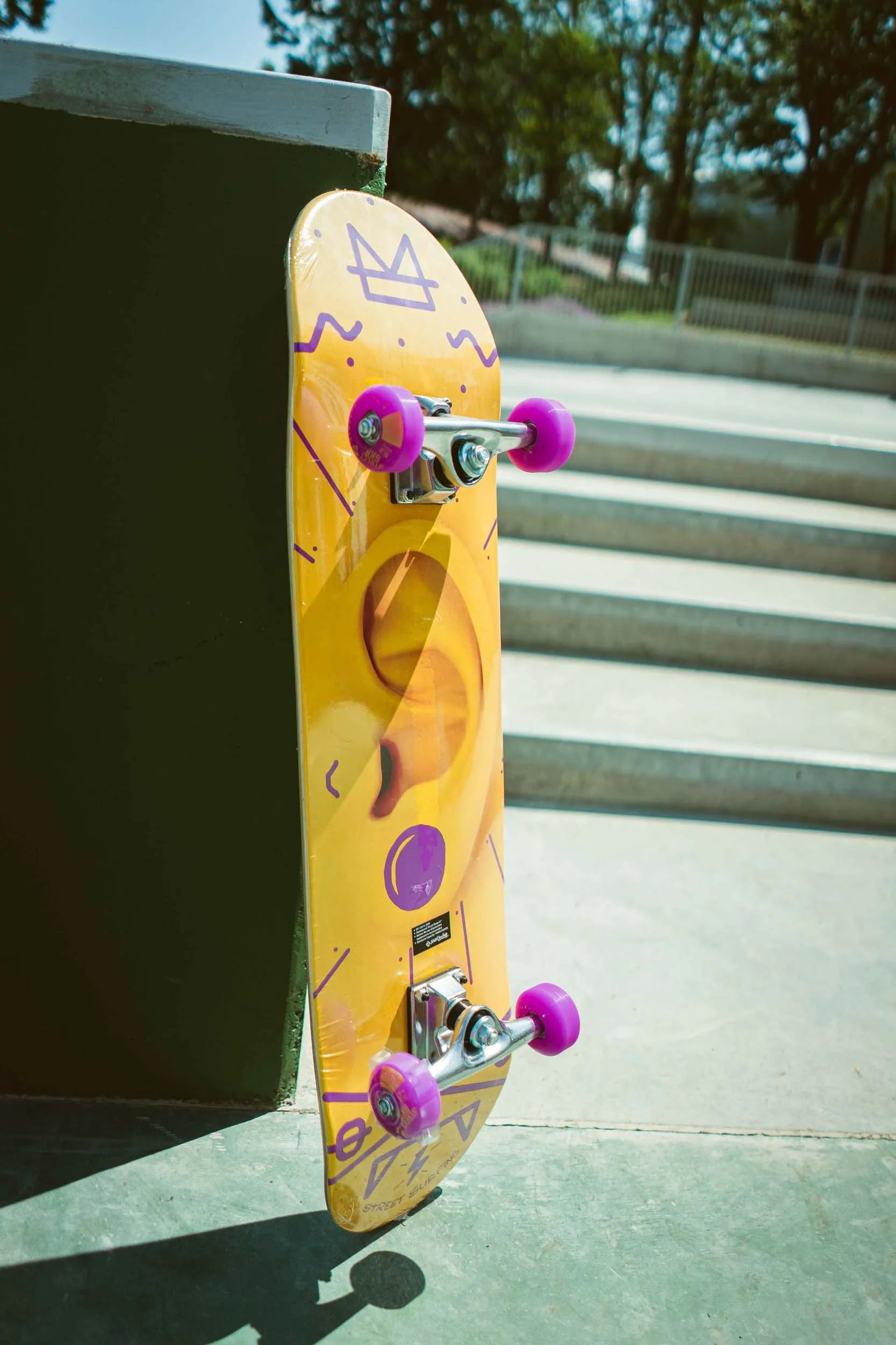 Skateboard Street Surfing 31 Shout Out Orange