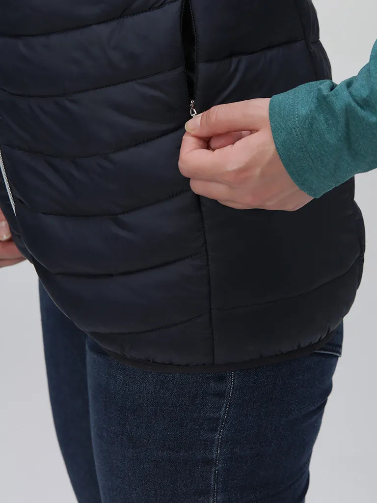 Colete feminino loap irlanda cinza escuro xs