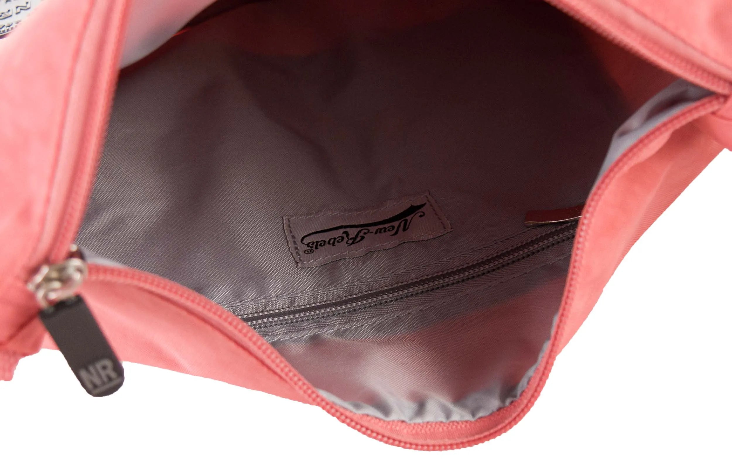 Mála na mban reibiliúnaithe nua crincle barr zip bog bándearg