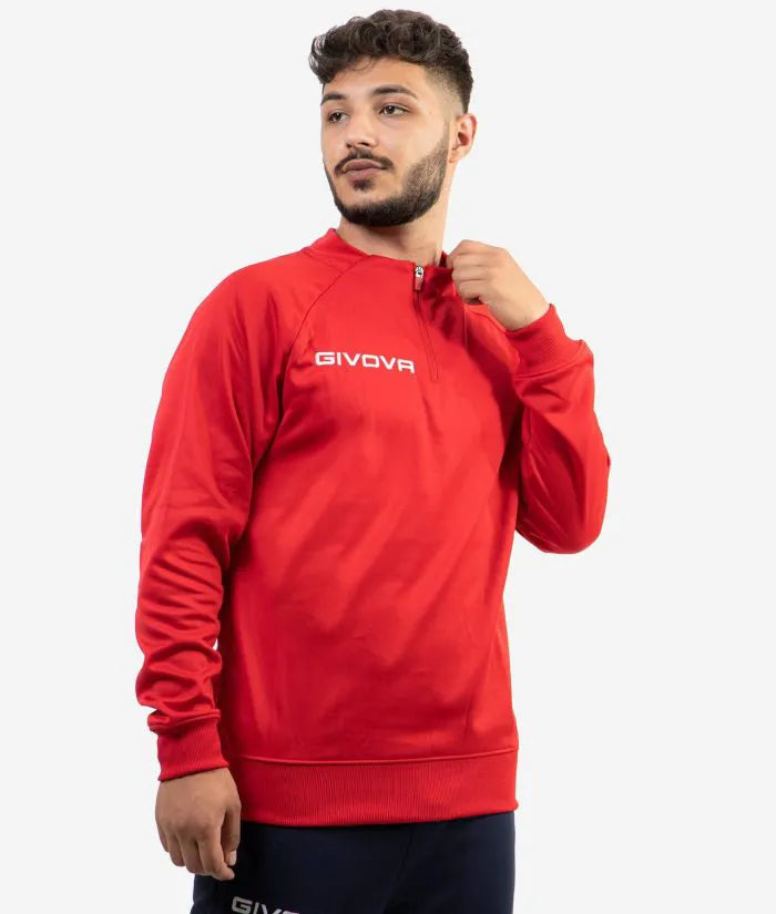 Спортен суичър Givova Maglia Tecnica Червен Червен
