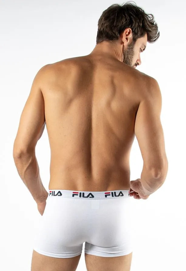 Boxer da uomo Fila confezione da 1 bianco 2xl