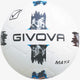 Футболна топка Givova Pallone Maya Black-silver Black