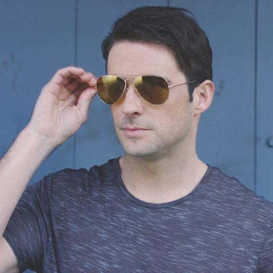 Eagle Eyes - Pilot Sunglasses Set Of 2 - Silver