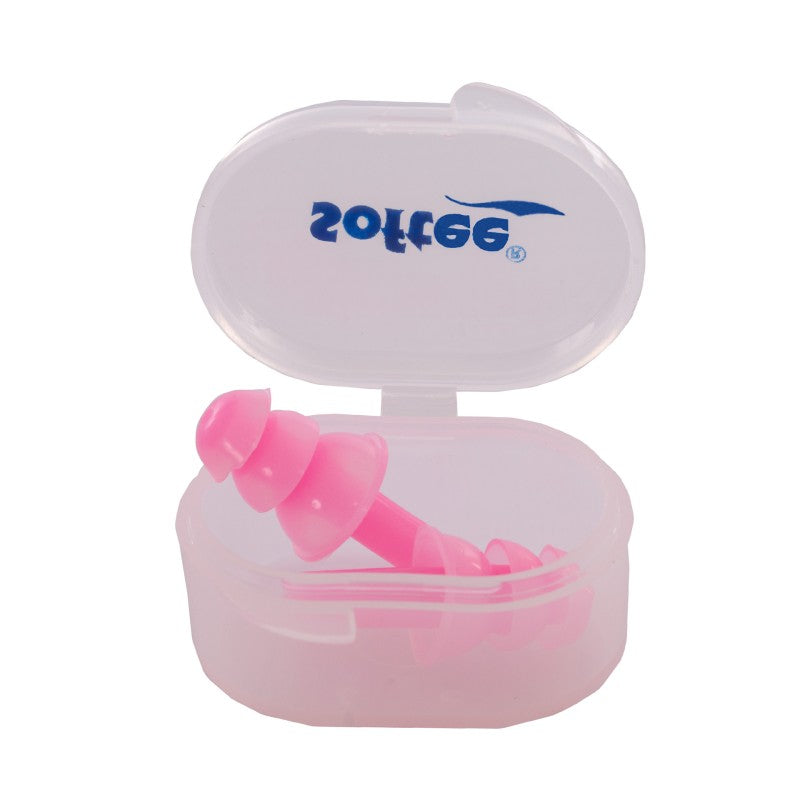Set Tapones Oídos Silicona Laxfix Rosa