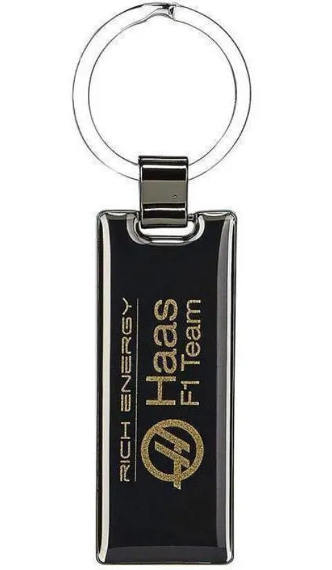 Haas Reh F1 Fw Keyring Black