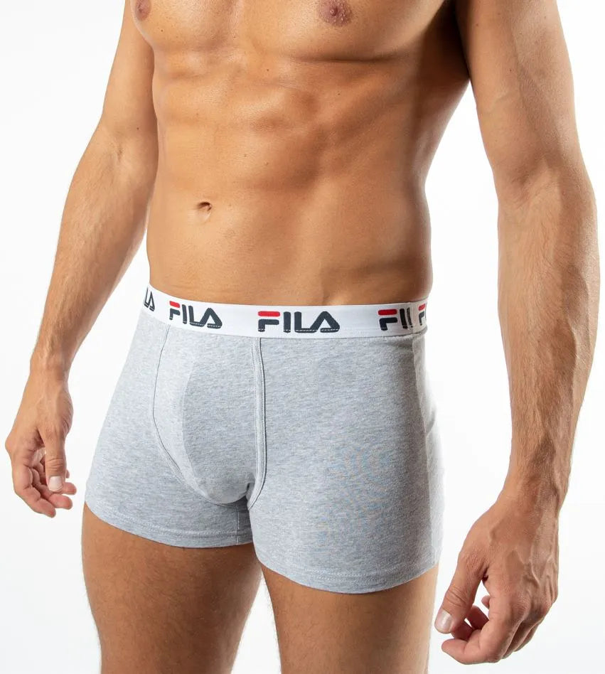 Herren-Boxershorts Fila 1er-Pack grau XL