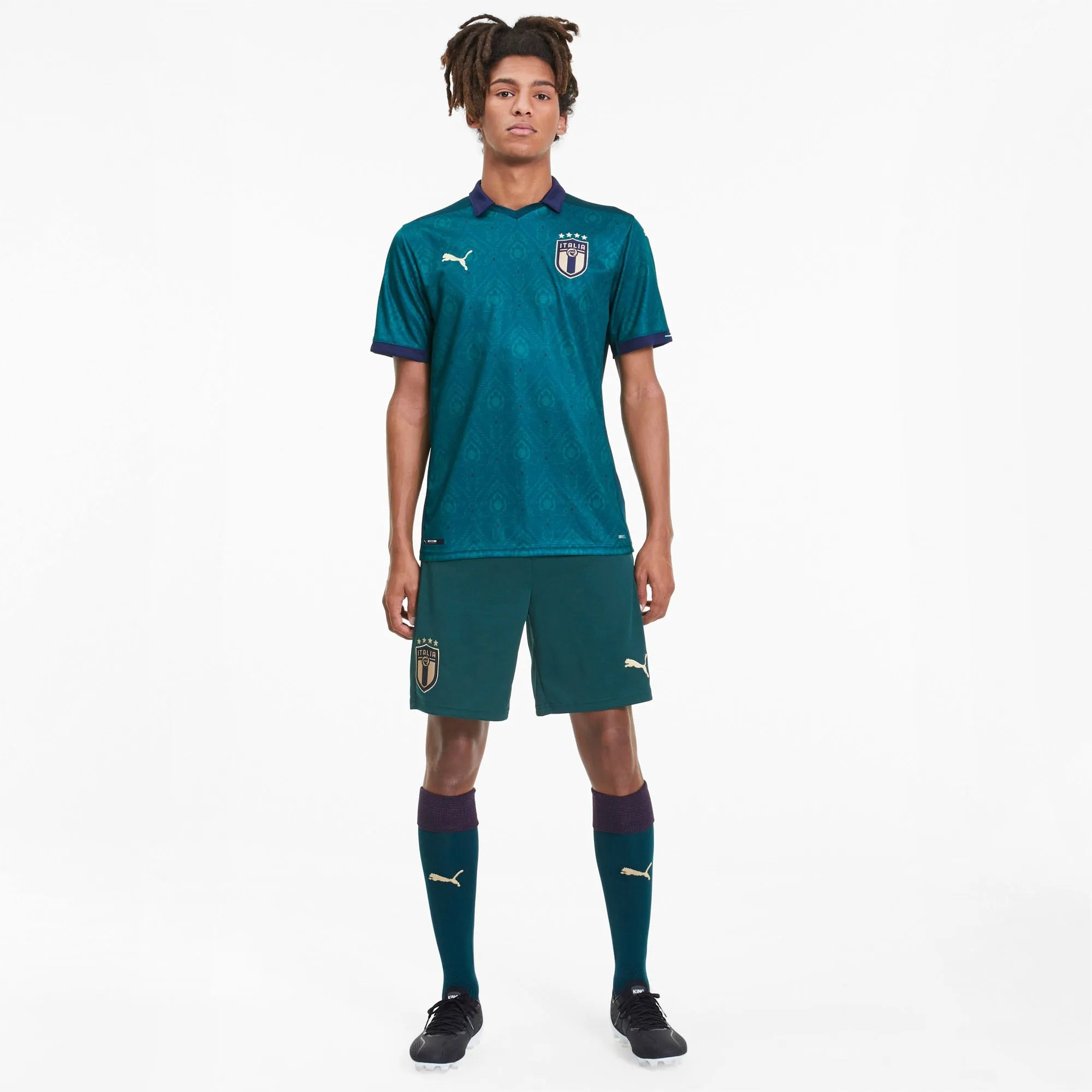 Herrenshorts Puma Figc Trhird Shorts Replica Grün