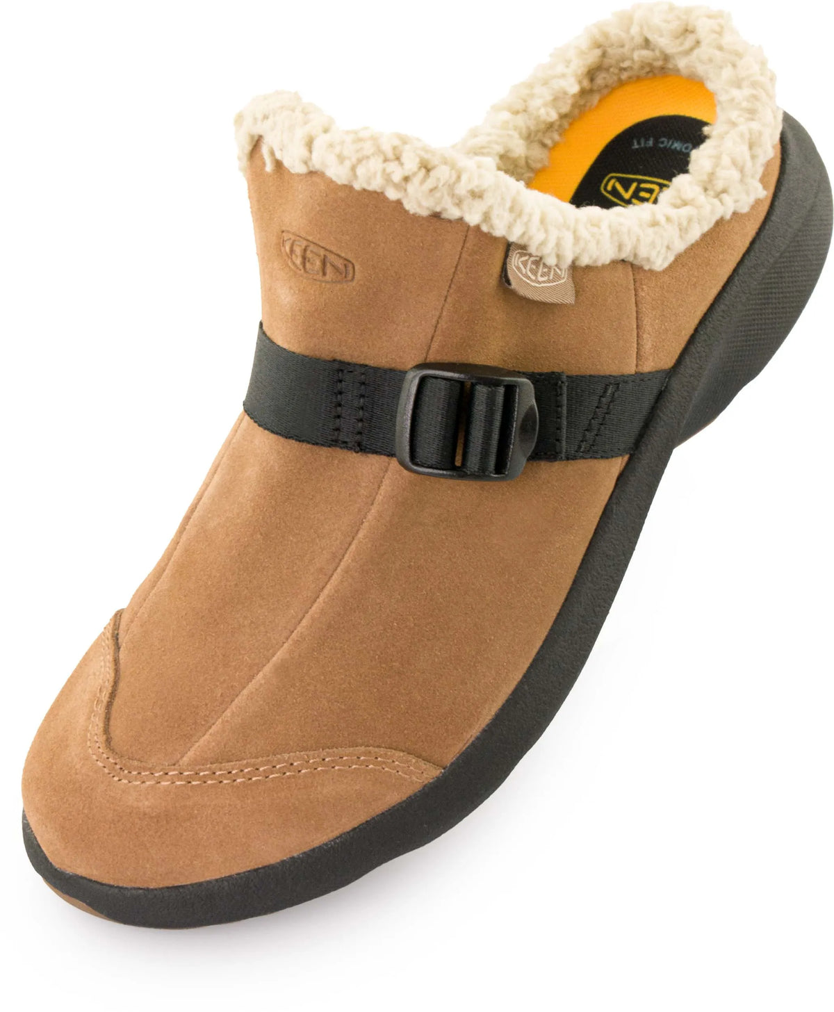 Keen Wmns Hood Clog Toasted Nucă de cocos-negru maro