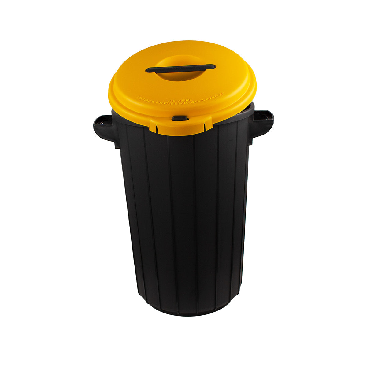 Eco Solution – Abfallbehälter mit Deckel 35l – Gelb