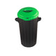Eco Solution – Кош за отпадъци с капак 35л - зелен