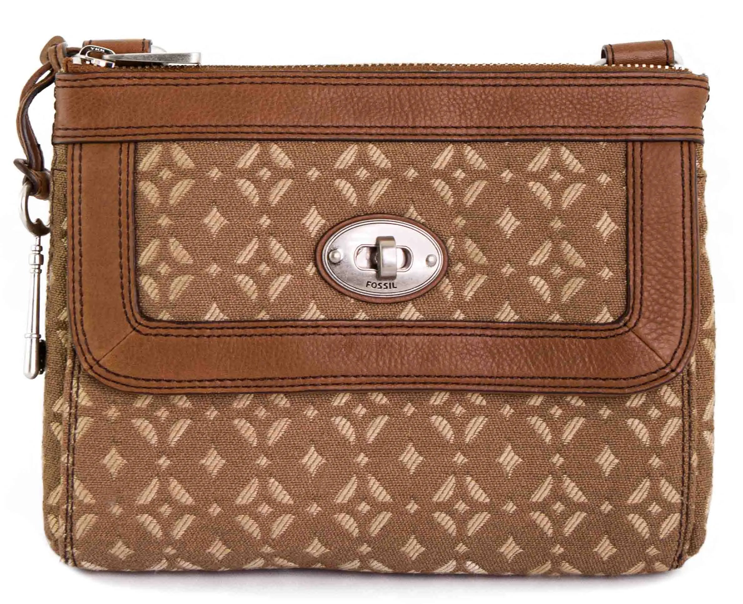 Mála láimhe na mban iontaise wmns mála ghualainn marlow síniú barr zip donn