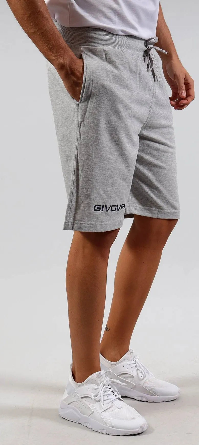 Sport Bermuda Givova Friend Grey Melange