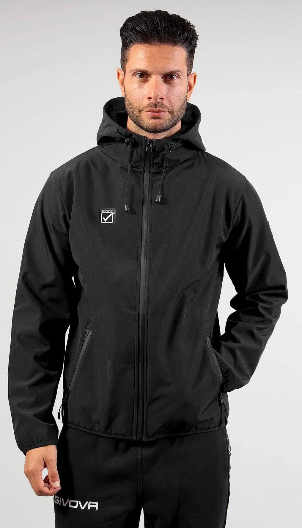 Jachetă Softshell Unisex Jachetă Givova Neagră