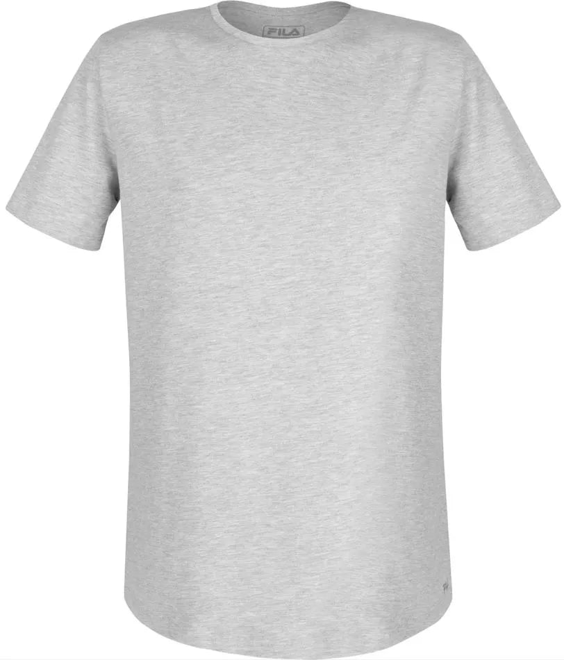 Fila Regular Fit Graues T-Shirt für Herren