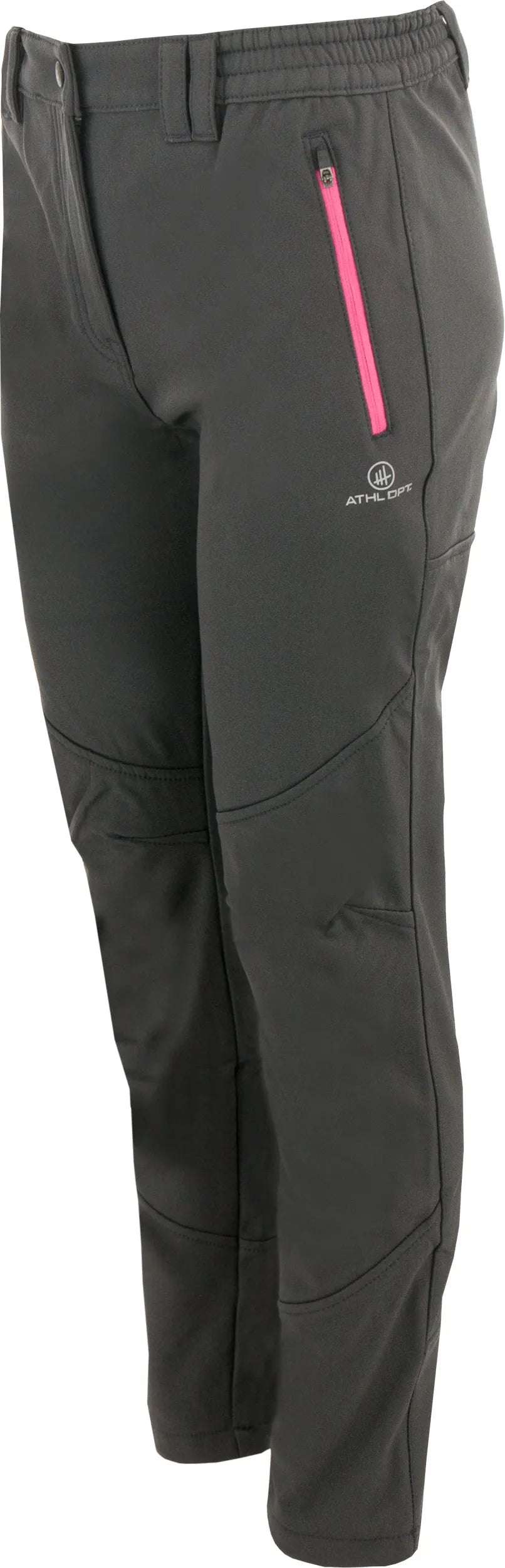 Women's Softshell Pants Athl. Dpt Miura Lead Grey