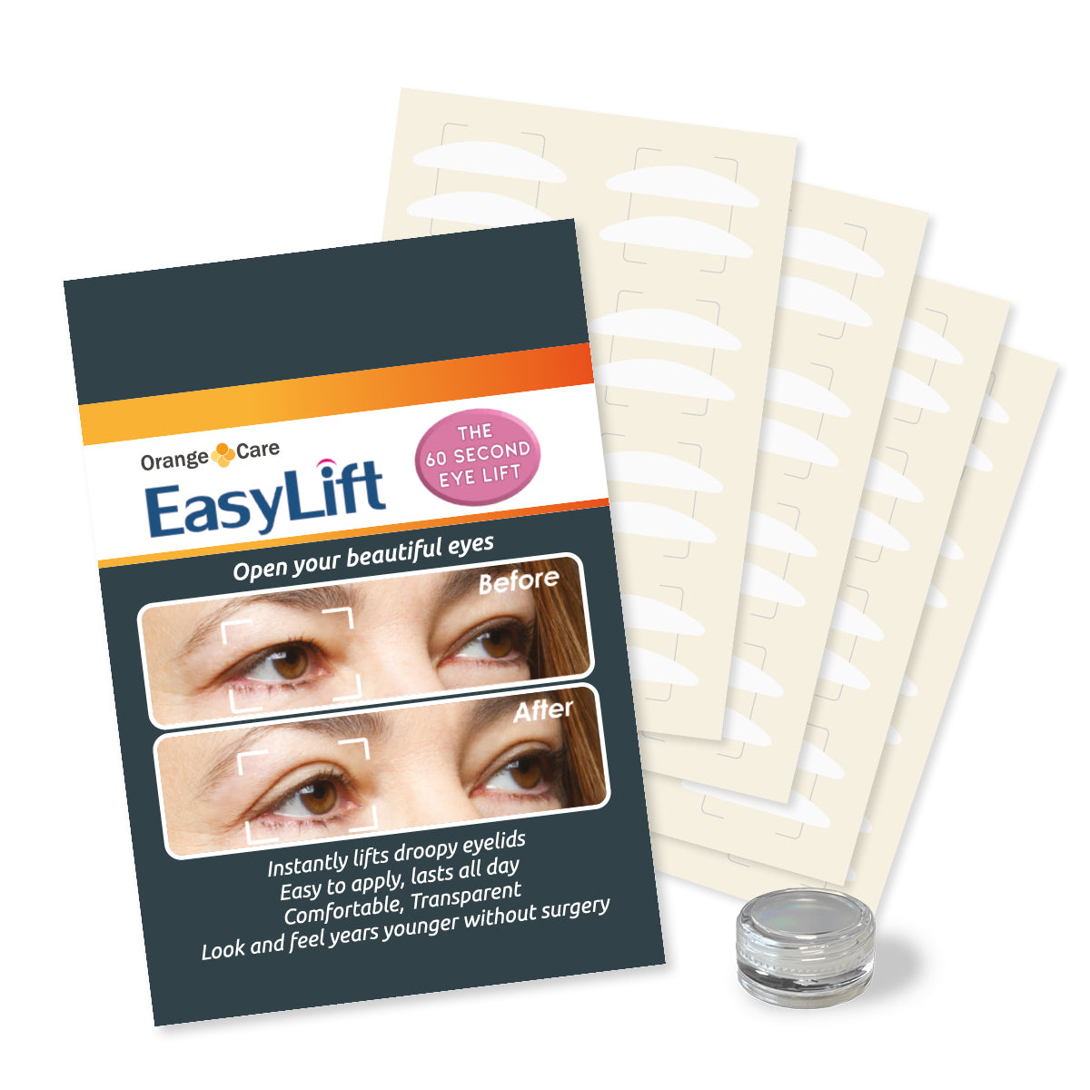 Easy Lift – Eyelid Stickers With Gel - Premium
