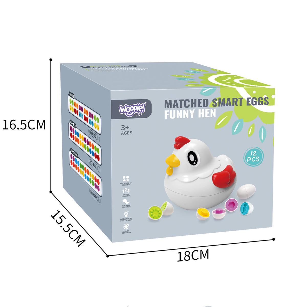 Woopie Montessori Educational Shape Sorter