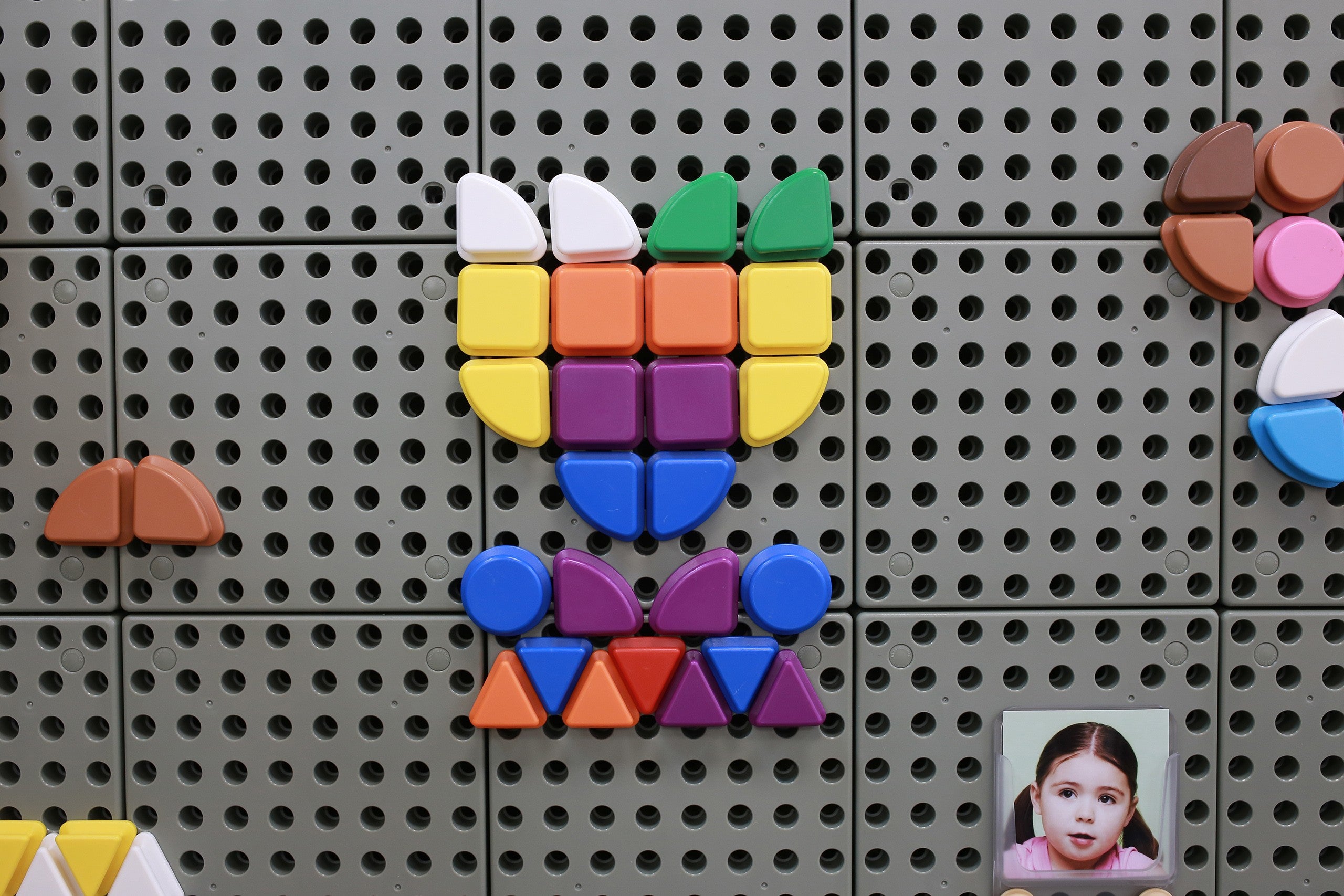 Masterkidz Geometric Board Elements 256 бр