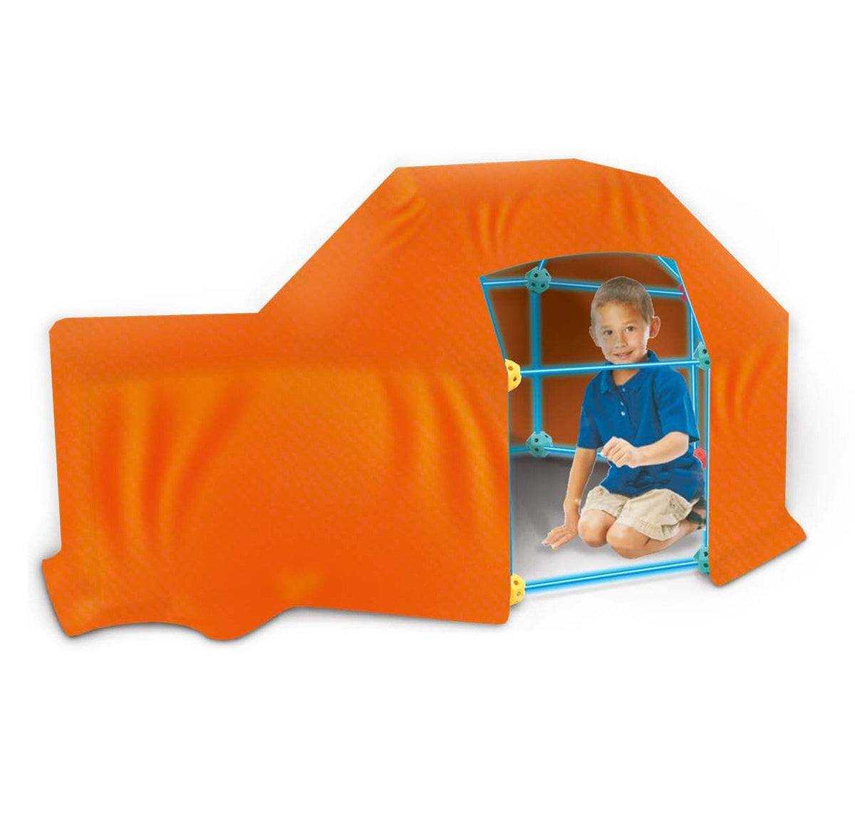 Woopie Big Blocks Set Cort Construcție Paie Tuburi 128 Buc.