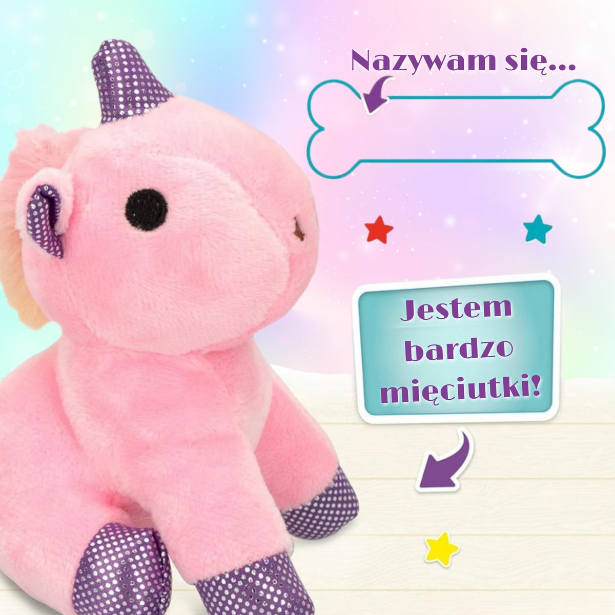 Sraith Cúraim Teach Iompróir Woopie Unicorn