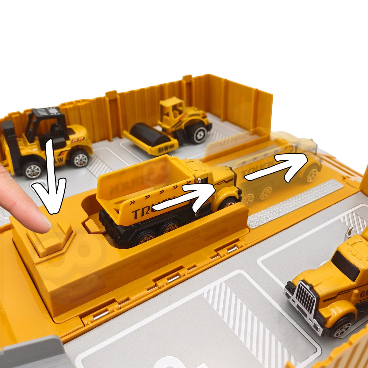 Zestaw konstrukcyjny Woopie Truck 6 w 1, akcesoria do sprężyn dźwigowych