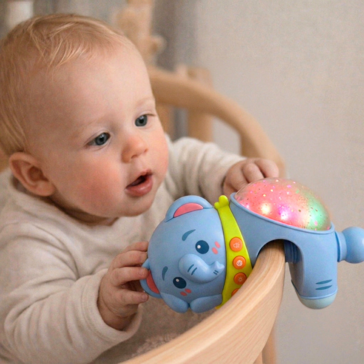 Woopie Baby Star Proiettore Elefante Luce notturna per bambini