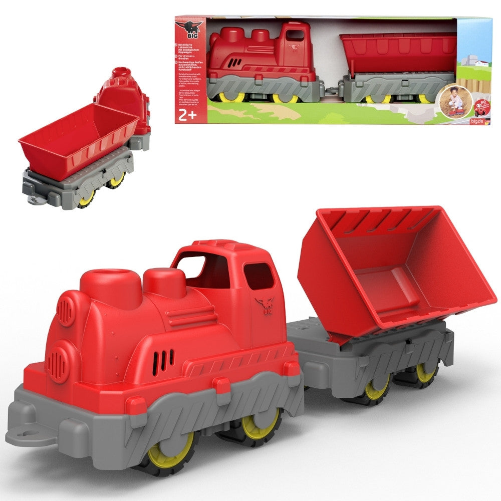 Big Freight Train Wagon With Tipper Belt Toy