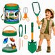 Woopie Discovery Little Nature Explorer Conjunto Rede de insetos Recipiente de peixe borboleta