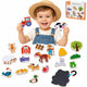 Viga Magnetic Farm Friends 20 Magnets – Creative Fun With Farm Animals