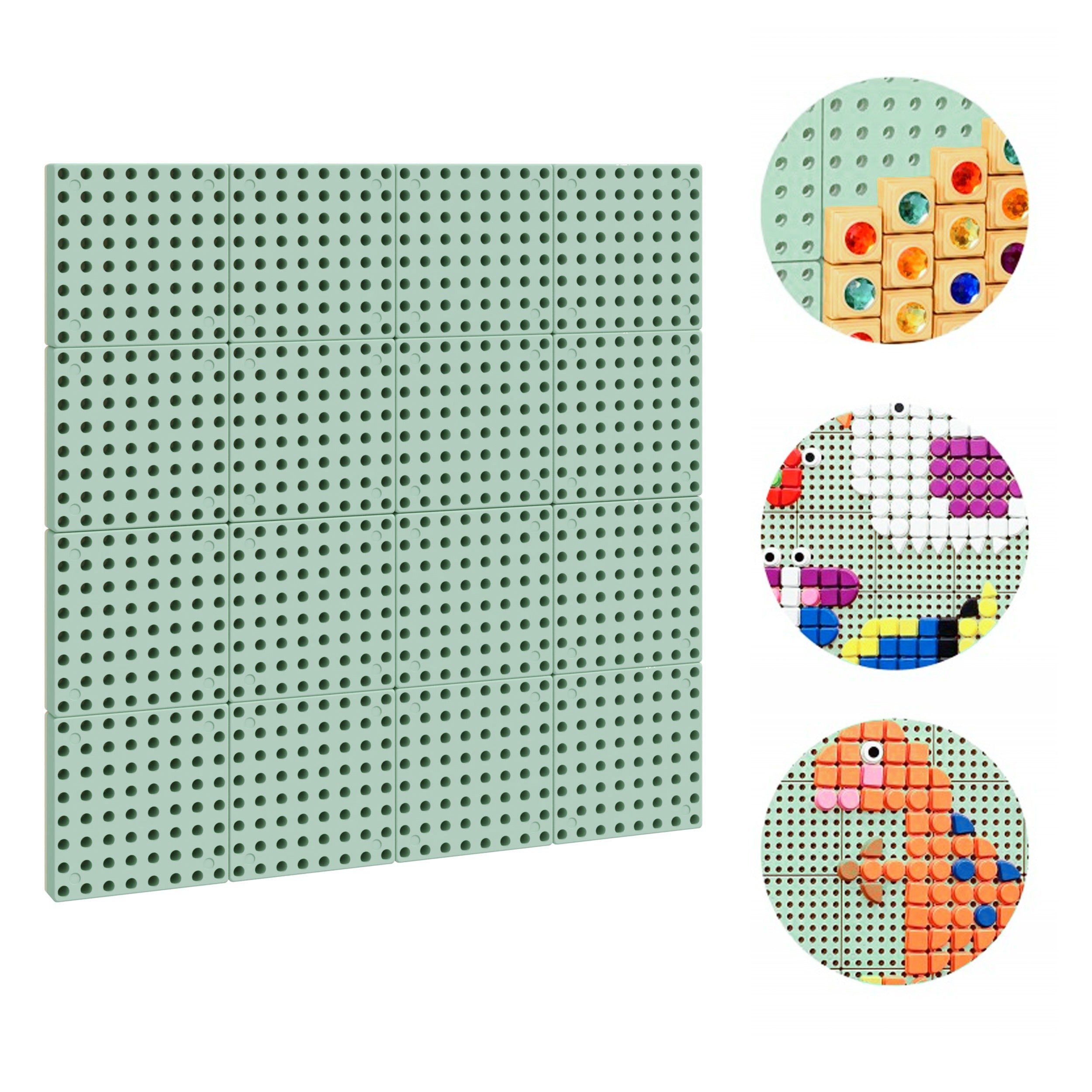 Masterkidz Стенен панел Научна дъска Creative Stem Outdoor Board + монтажен панел 80 X 80 (cm)
