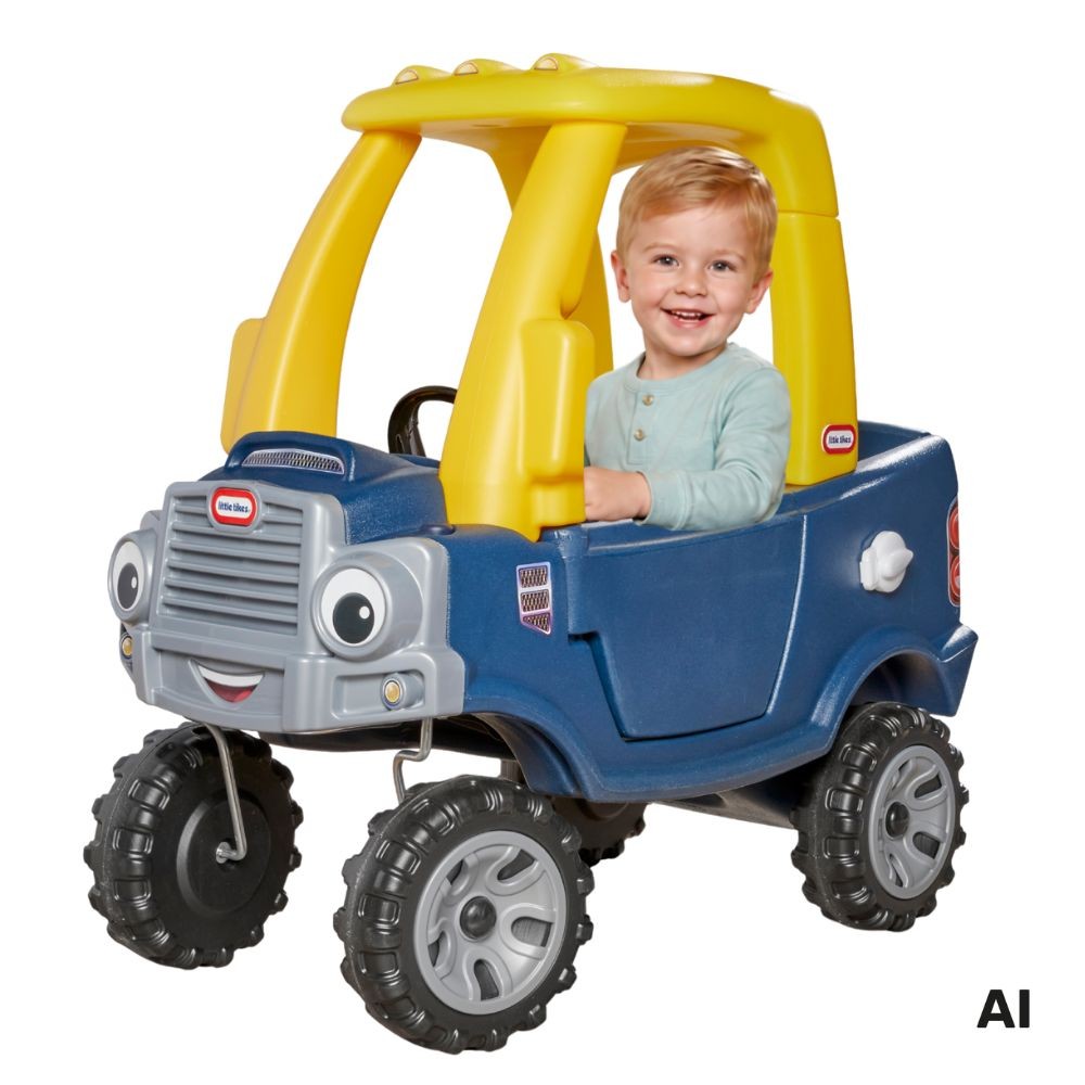 Camion fuoristrada cavalcabile Little Tikes per bambini