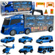 Woopie Truck Transporter Set 3in1 Blue Police