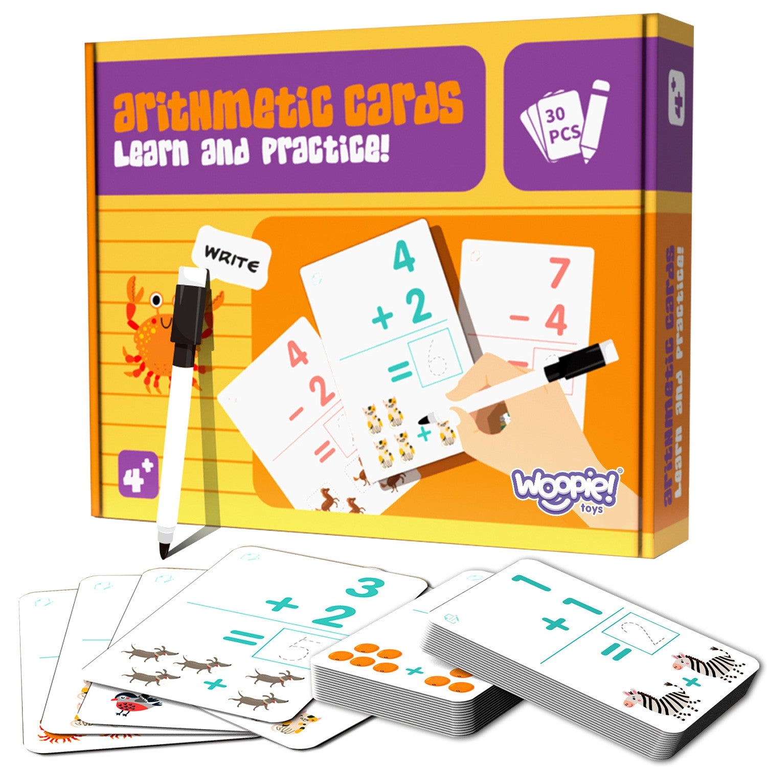 Woopie Educational Flashcards For Learning Counting