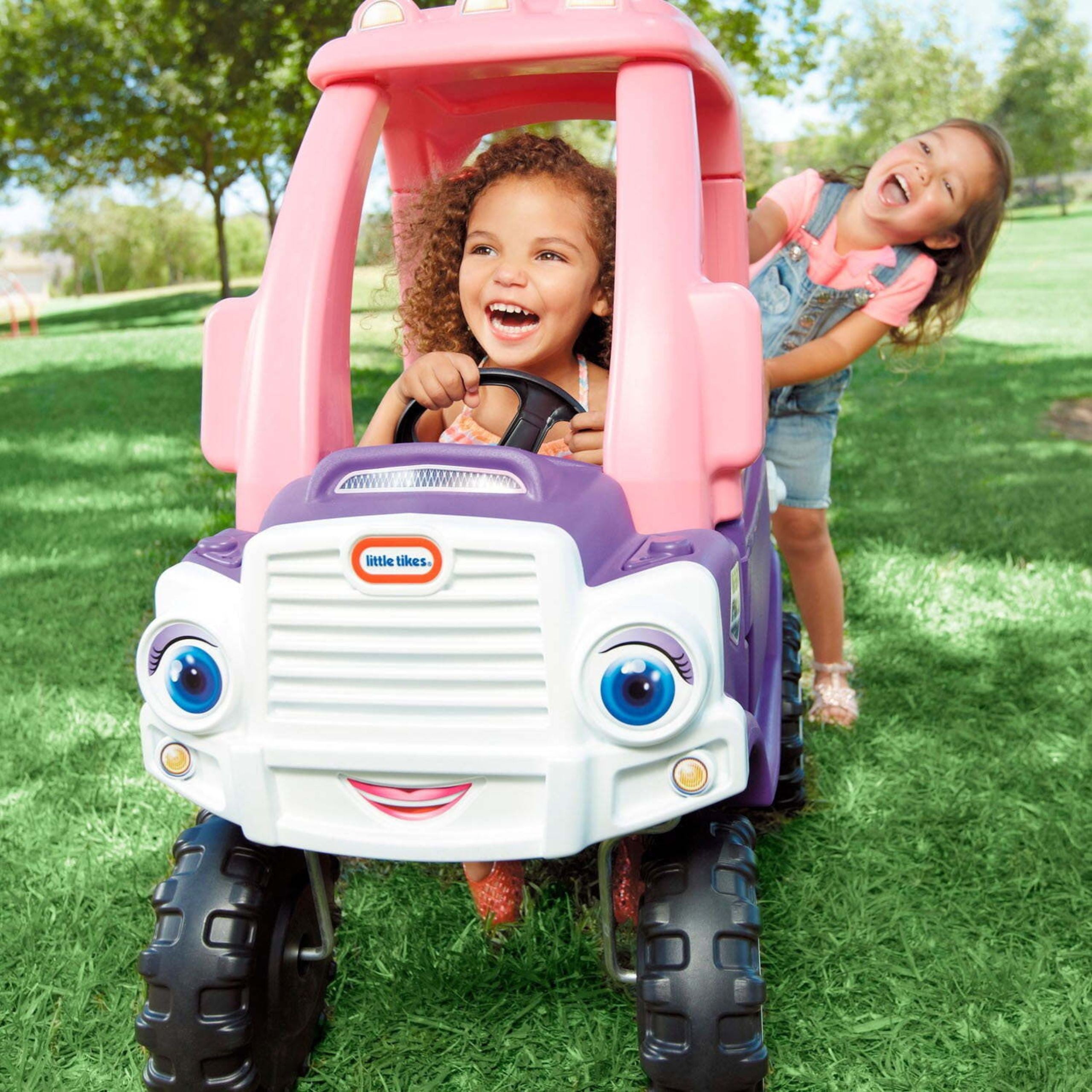 Little Tikes Veicolo fuoristrada rosa e viola per bambini