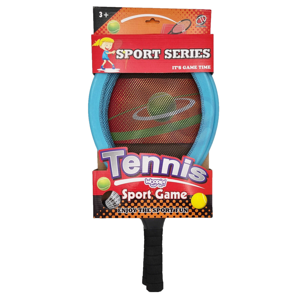 Woopie Large Tennis Badminton Rackets For Kids Set + Shuttlecock