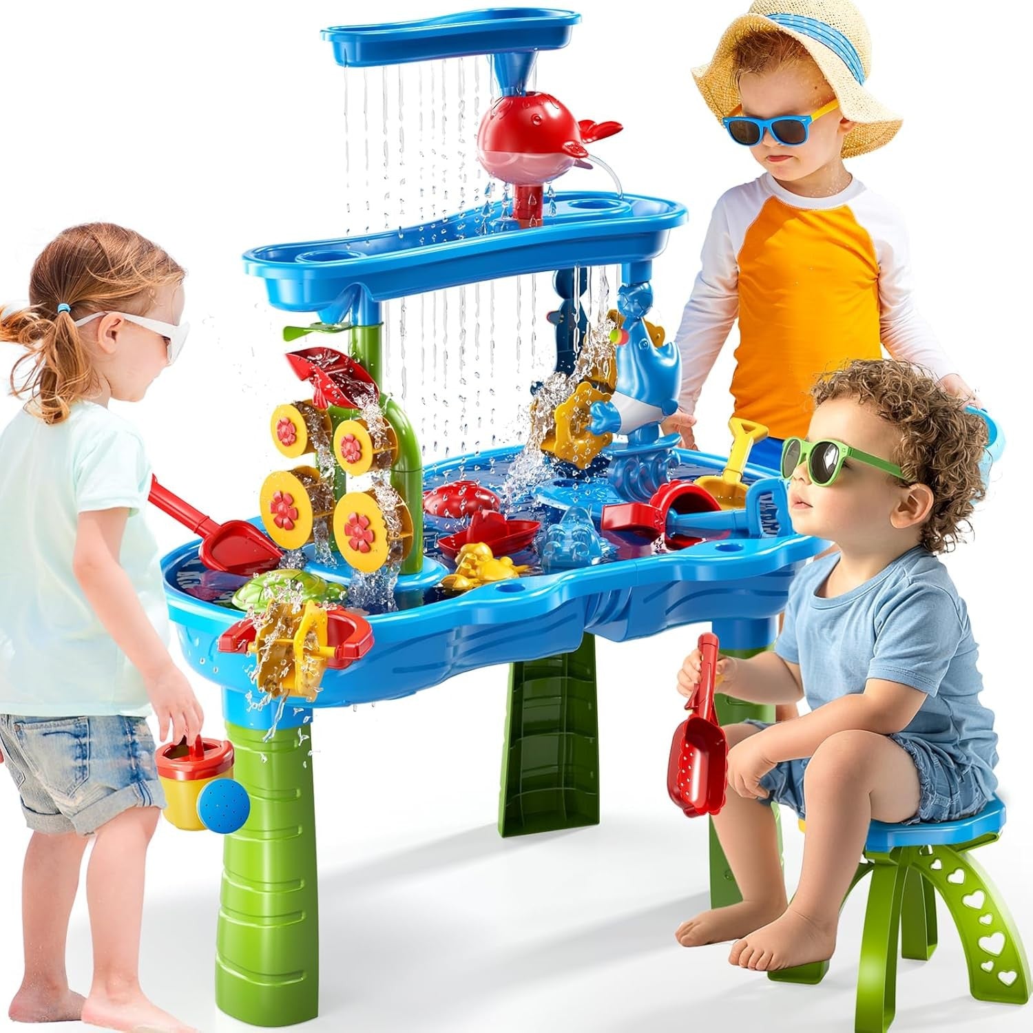 Woopie Water Table Xl Water And Sand Play 37 Pcs.