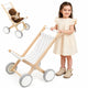 Viga Wooden Doll Stroller