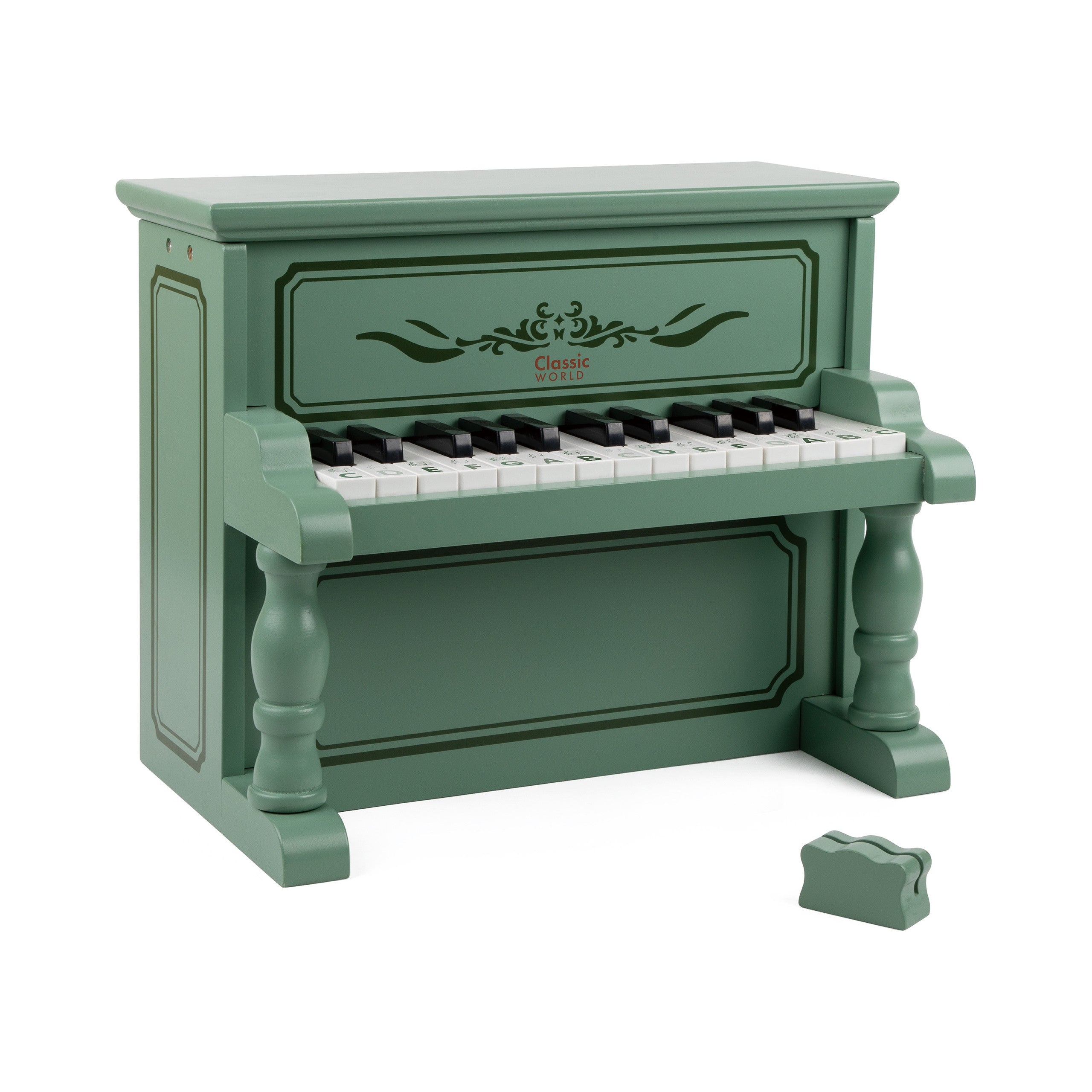Piano clásico mundial clásico + libro de aprendizaje