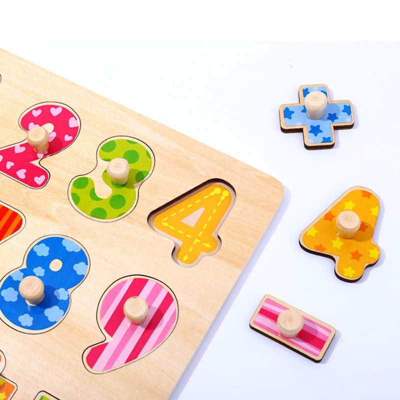 Tooky Toy træpuslespil Lær at tælle puslespil med numre