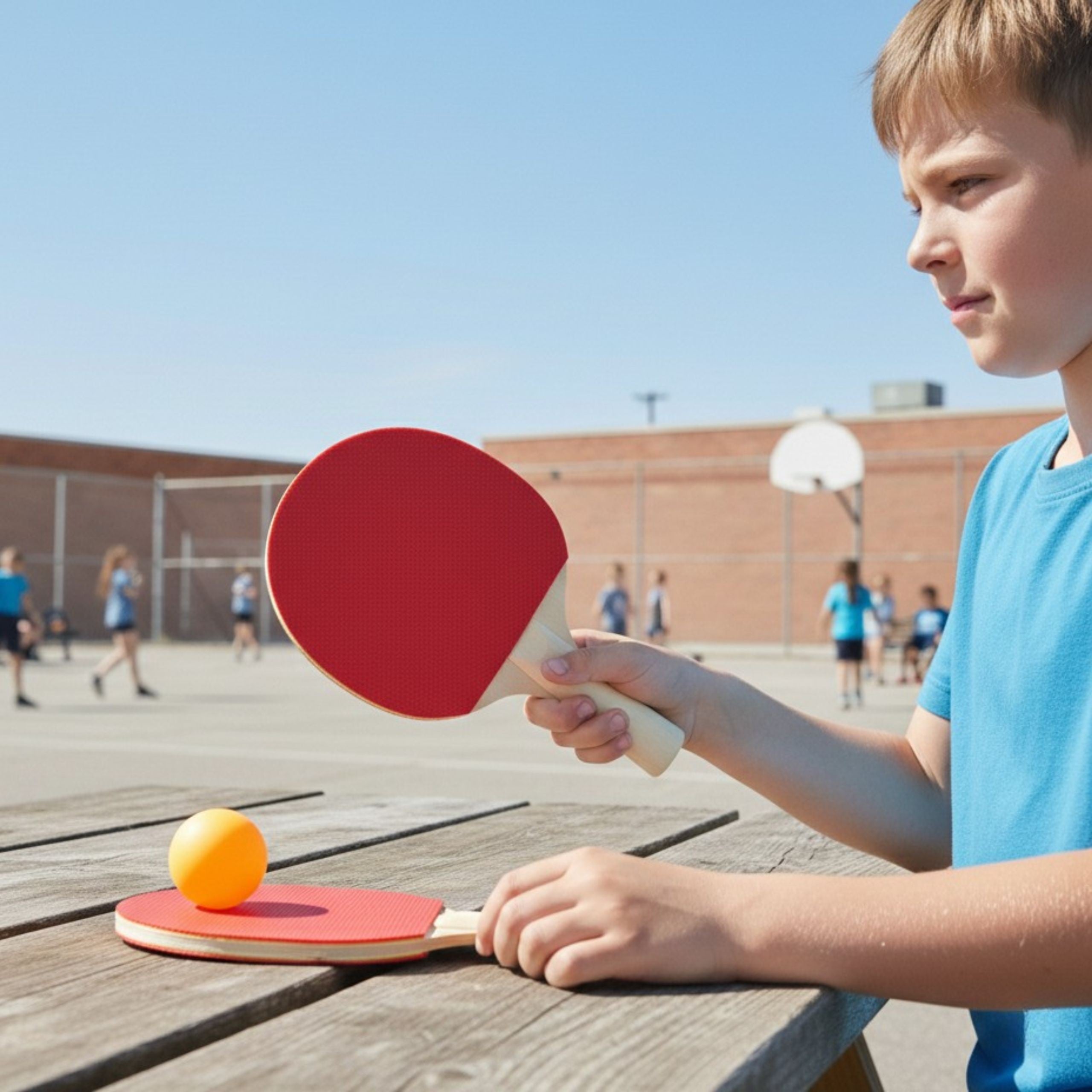Комплект хилки за тенис на маса Woopie Ping Pong + 3 топки