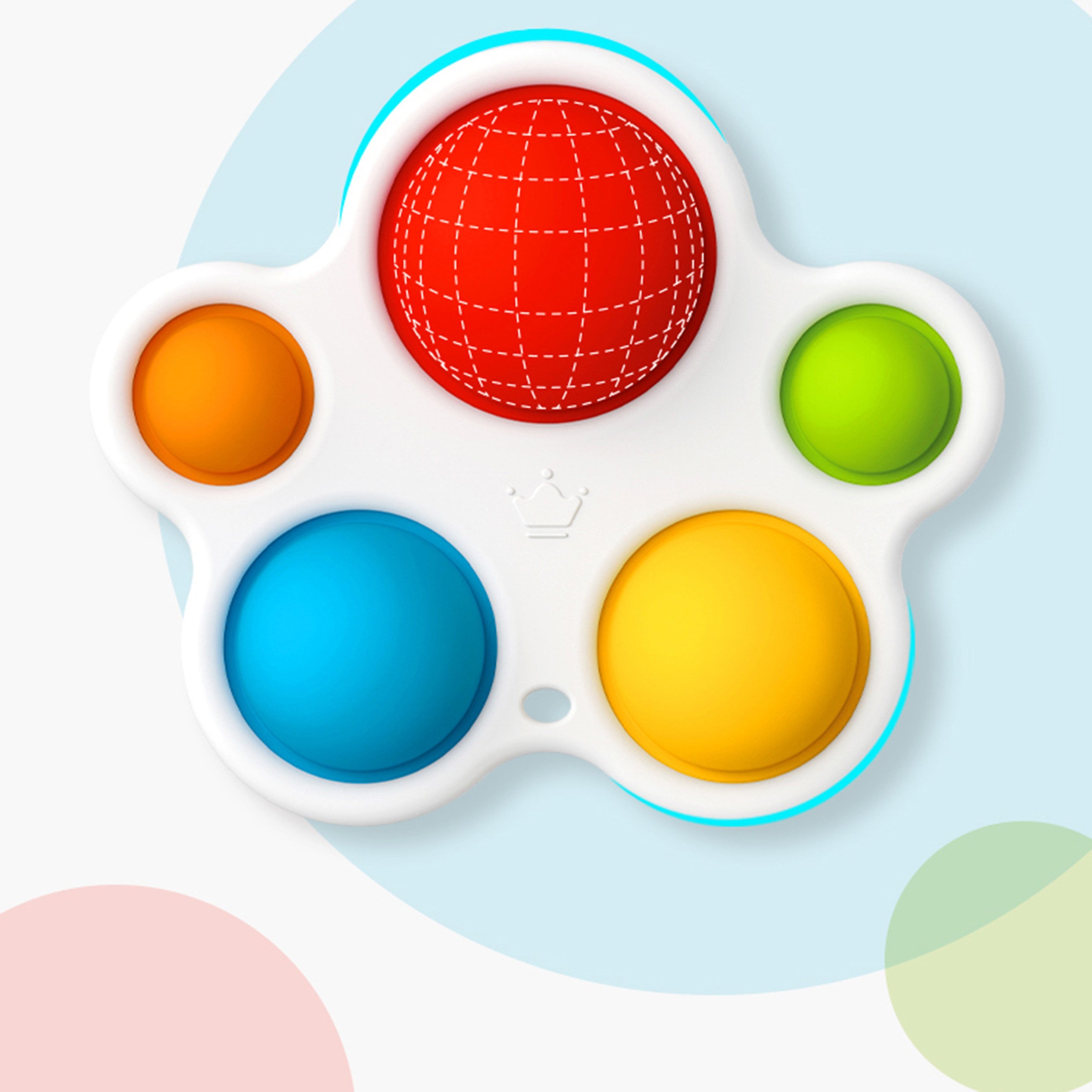 Woopie Baby Pop It Montessori Anti-stress Sensory Toy Teether
