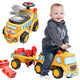 Falk Jcb Ride-on Construction Truck With Trailer And Accessories
