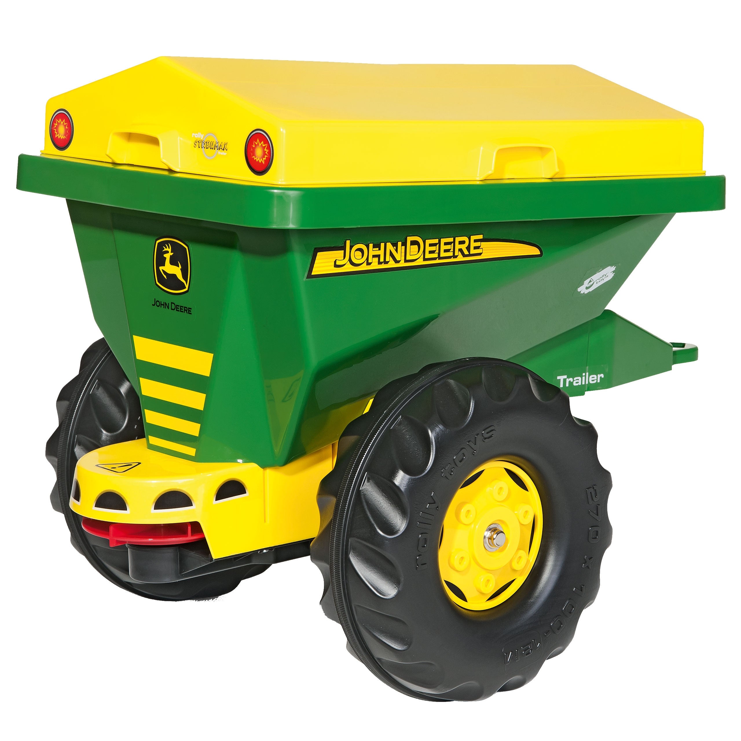 Rolly Toys Ремарке/сеялка Разпръсквач на пясък 2 в 1 John Deere