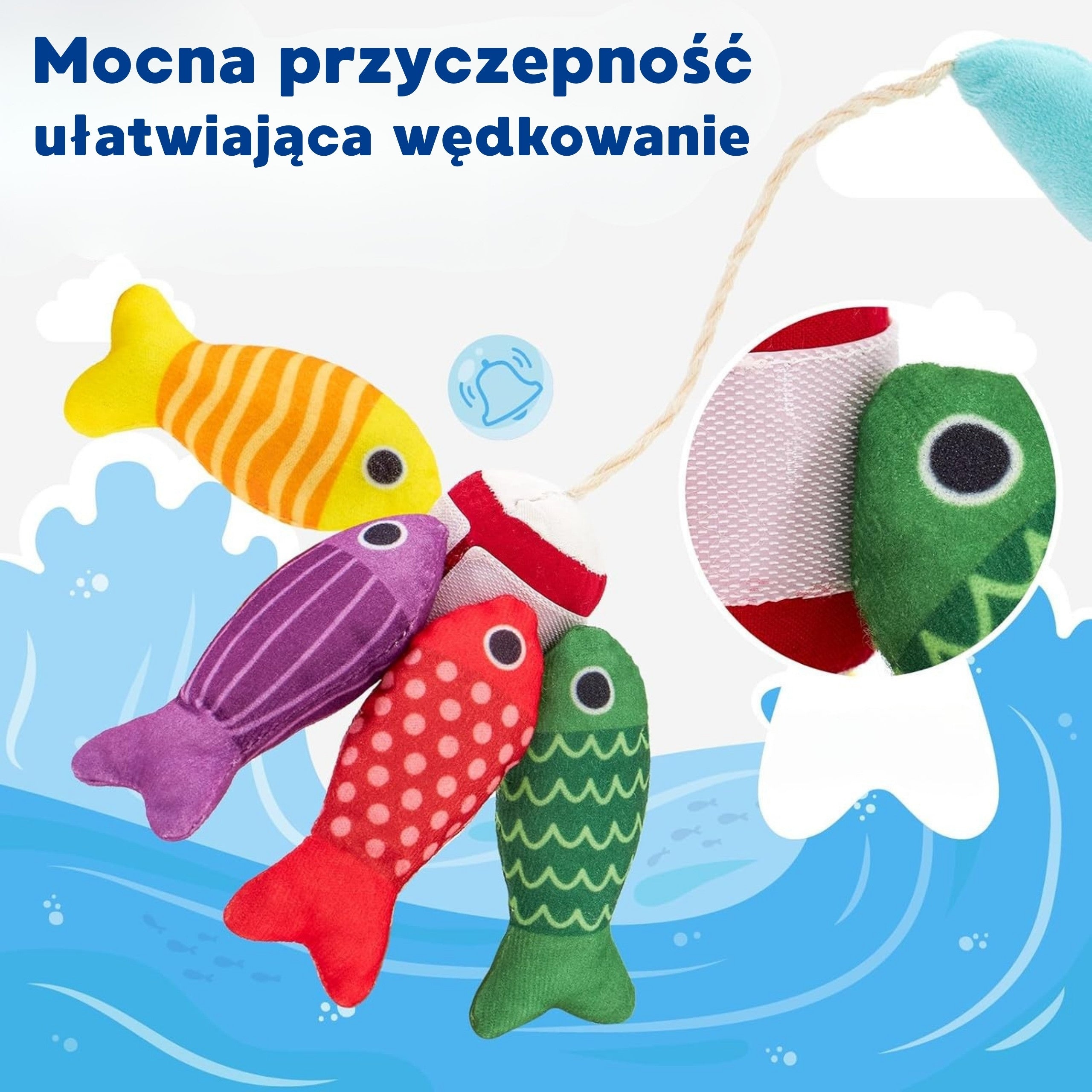 Woopie Set Micul Pescar pentru Învățare Numărătoare 22 Piese