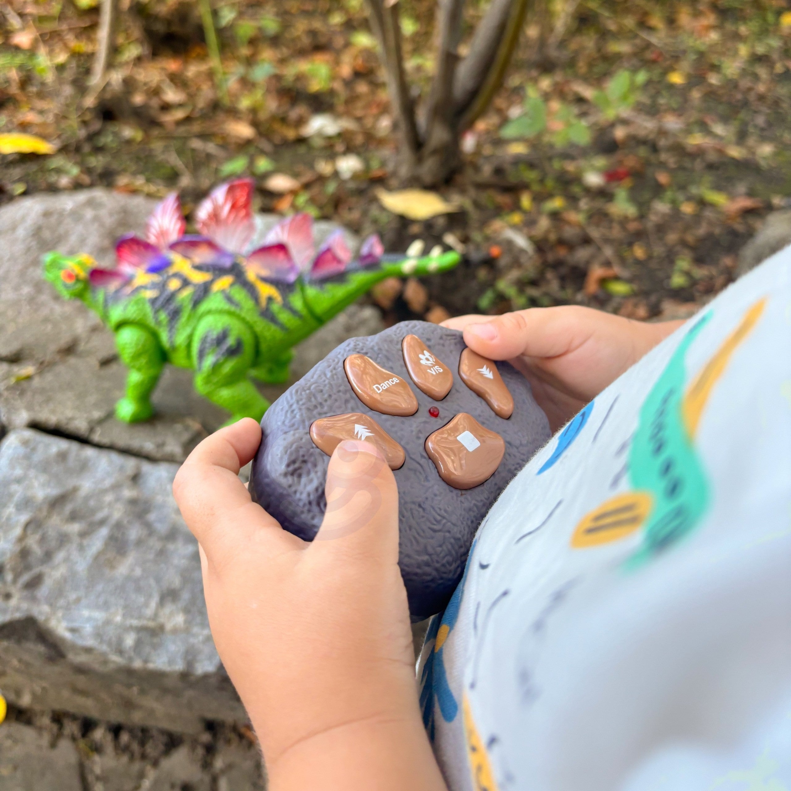 Woopie Diaľkovo ovládaný Rc Dinosaur Robot Stegosaurus