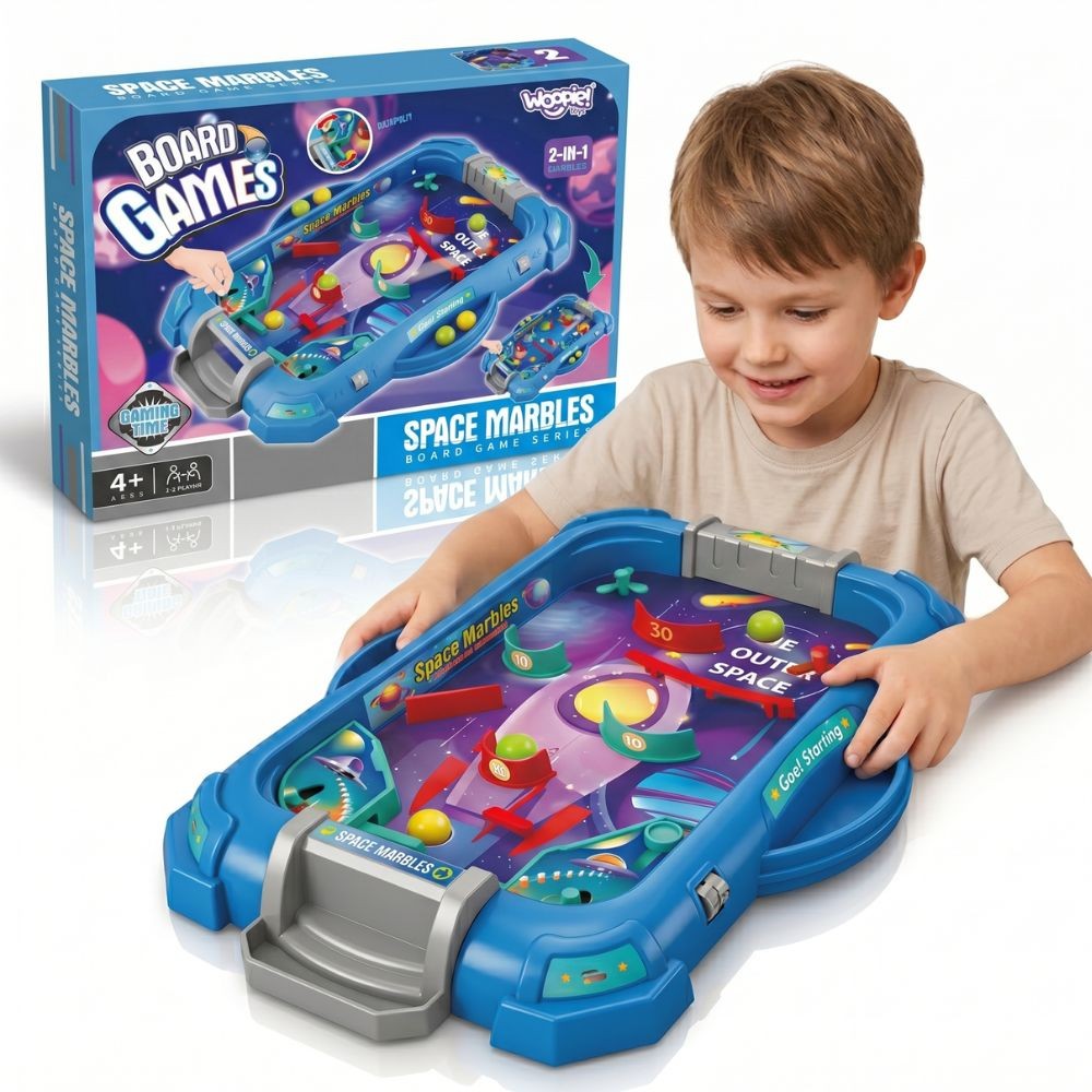 Woopie Arcade Game Flipper Space Game 2in1