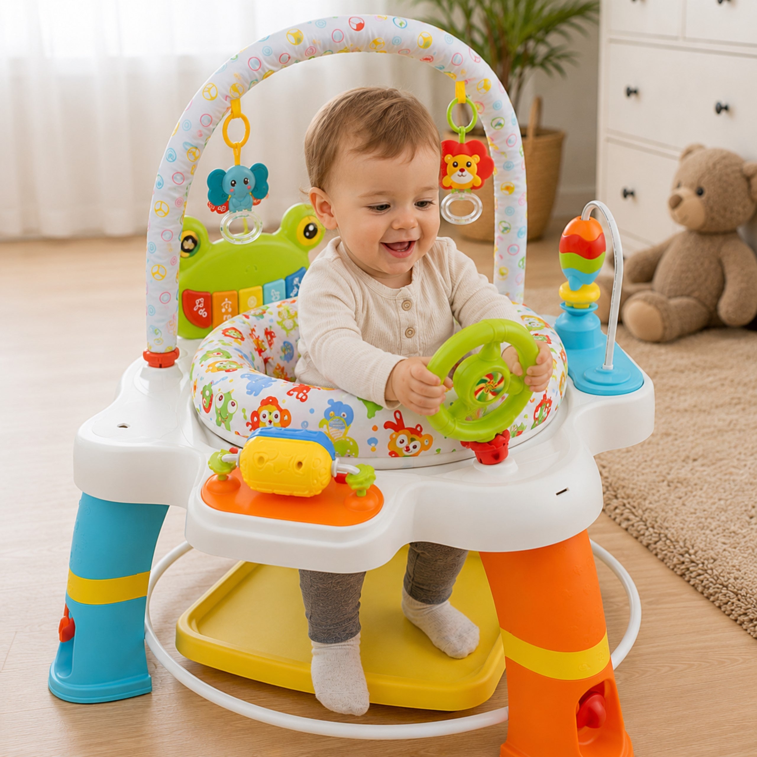 Woopie Baby otočné sedadlo Interaktívne centrum aktivít 12m+