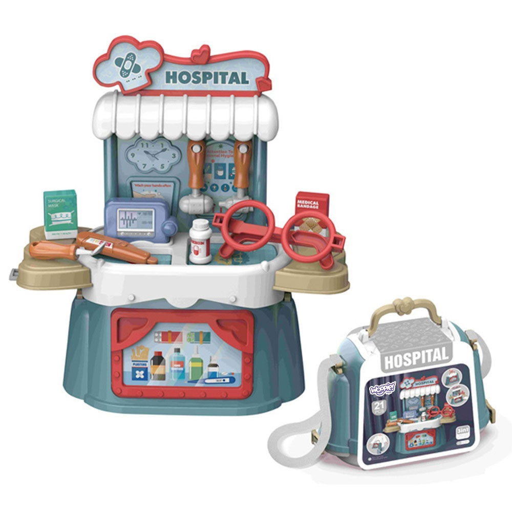 Комплект куфари Woopie Little Doctor 3в1 чанта 21 бр.