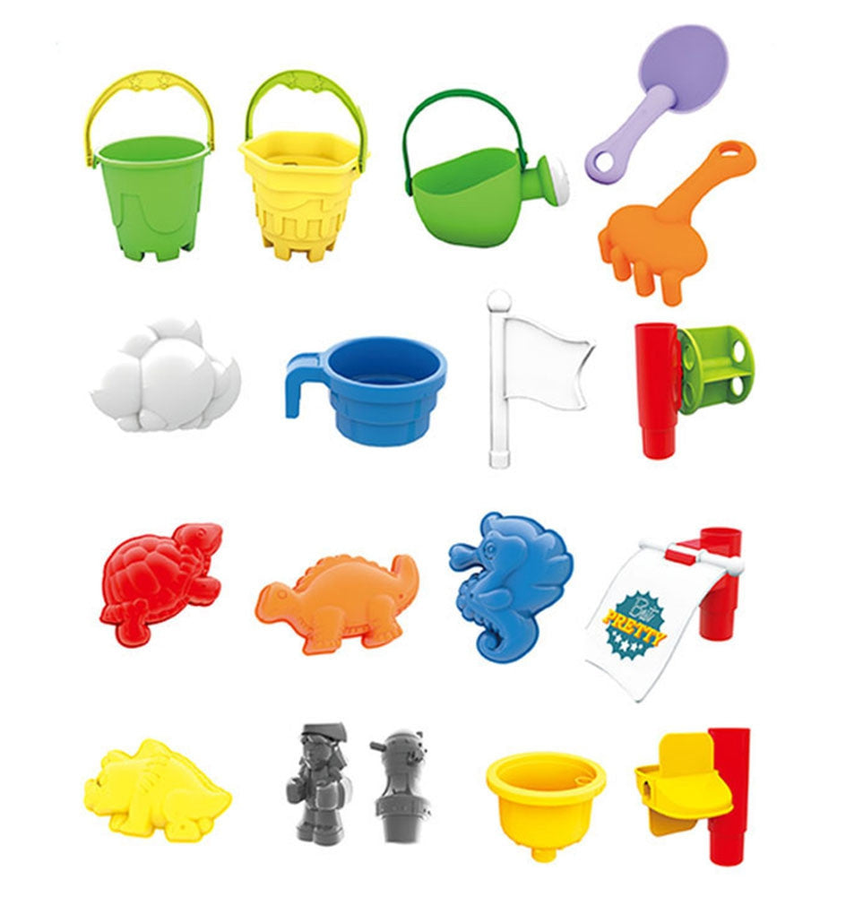 Woopie Water Table Sandbox 3in1 Pirate Ship 13 Pcs.